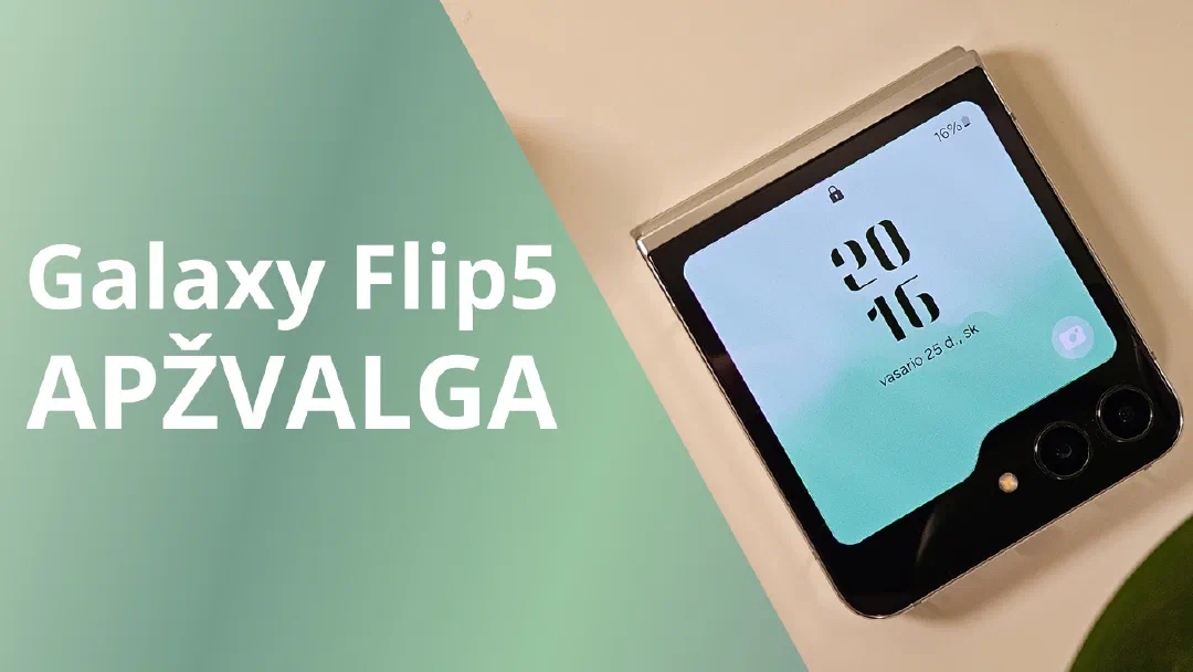 Samsung Galaxy Flip5 apžvalga