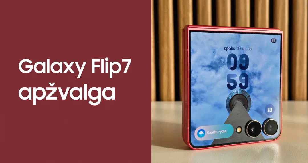 Samsung Galaxy Flip7 apžvalga