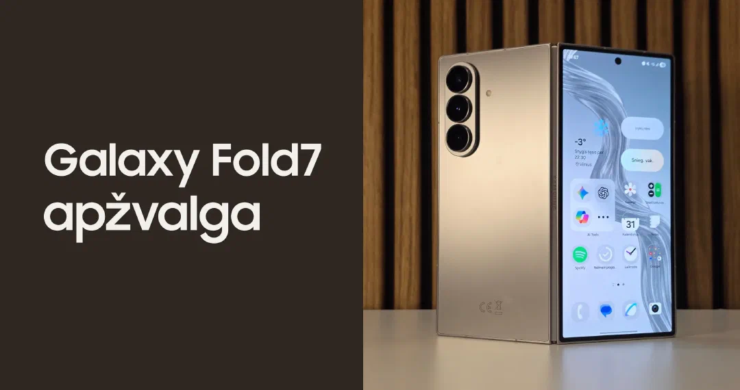 Samsung Galaxy Fold7 apžvalga