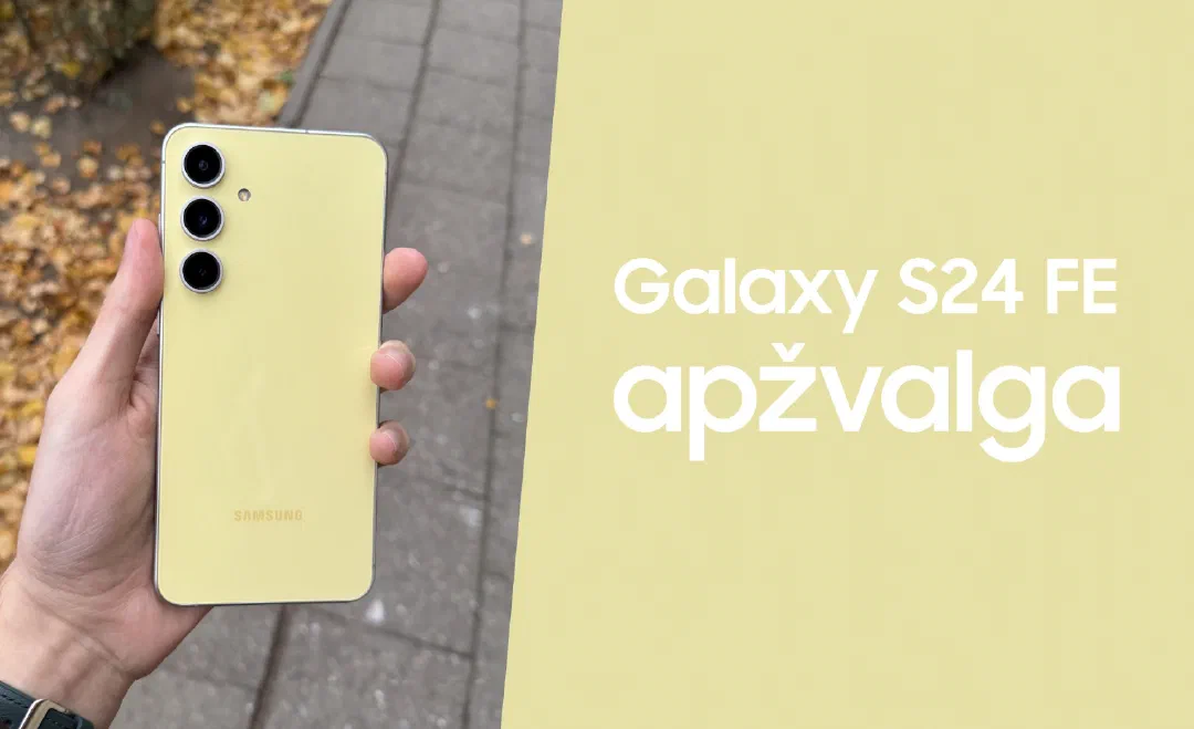 Samsung Galaxy S24 FE apžvalga