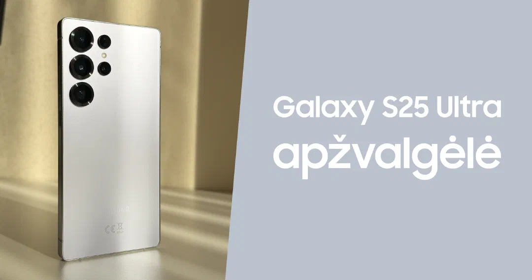Samsung Galaxy S25 Ultra apžvalgėlė