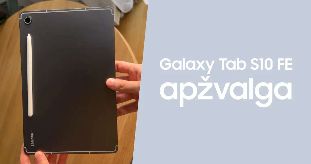 Samsung Galaxy Tab S10 FE apžvalga