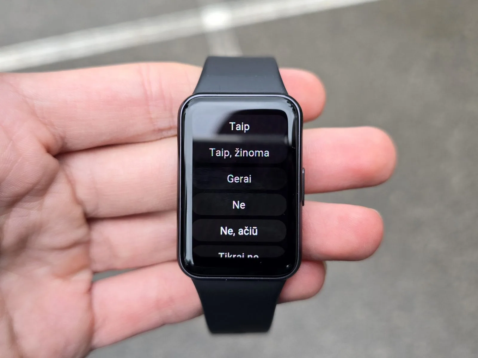 Galaxy Fit3 greitieji atsakymai