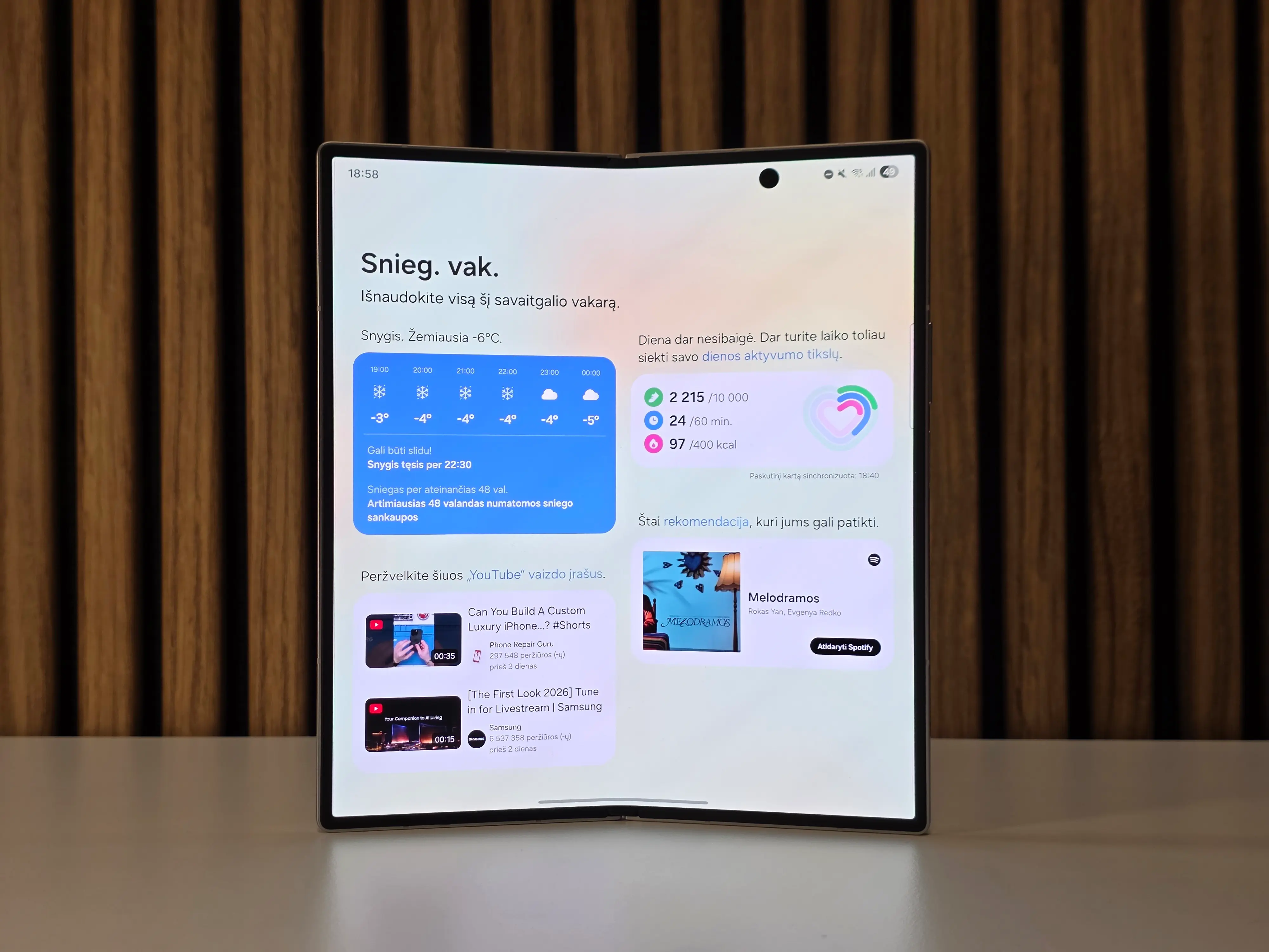 Galaxy Fold7 ir Now Brief – dienos suvestinė