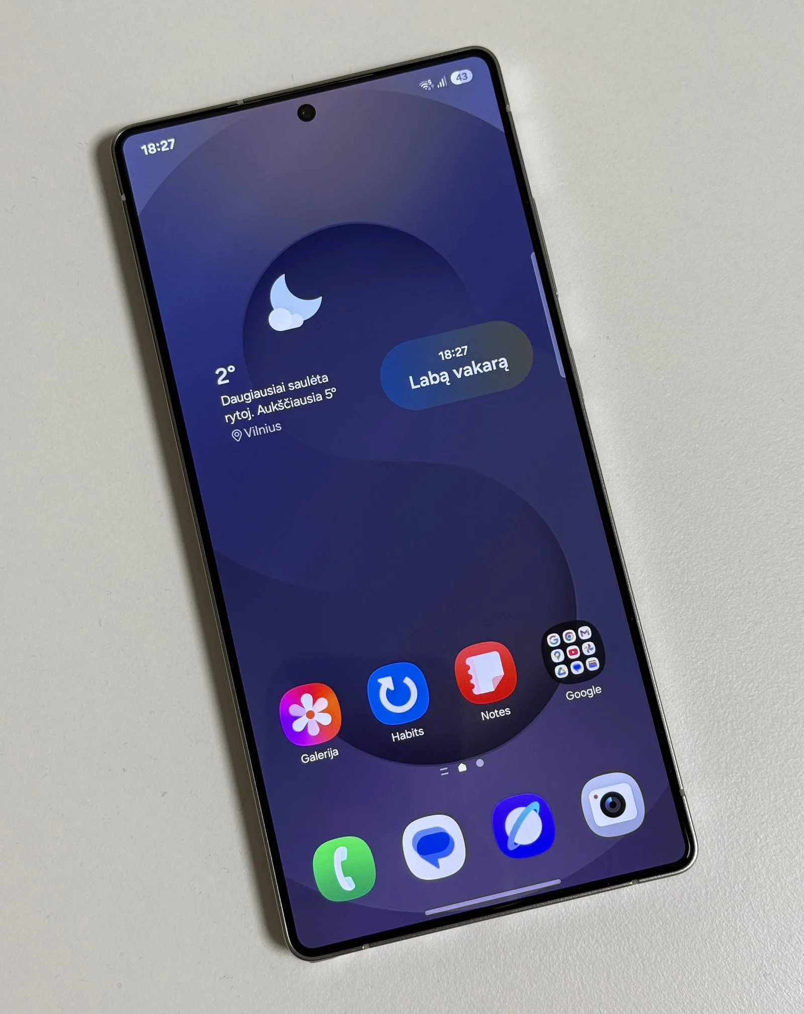 Galaxy S25 Ultra ekranas