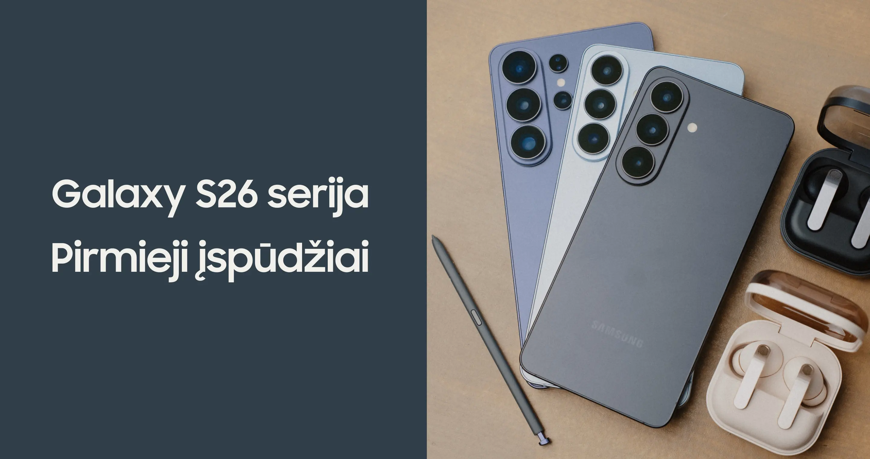 Galaxy S26 įžanginė nuotrauka