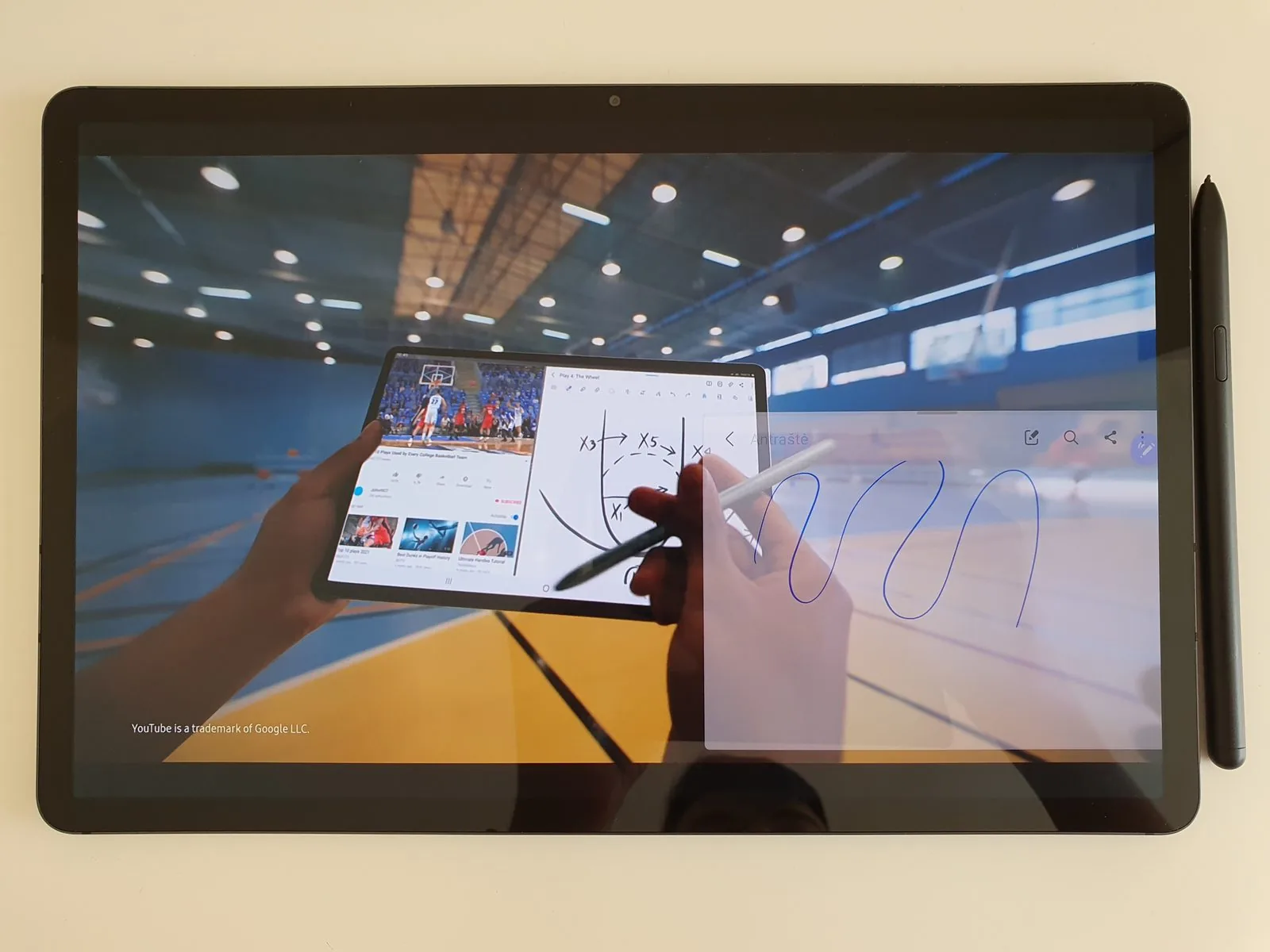 Galaxy Tab S7+ with the S Pen