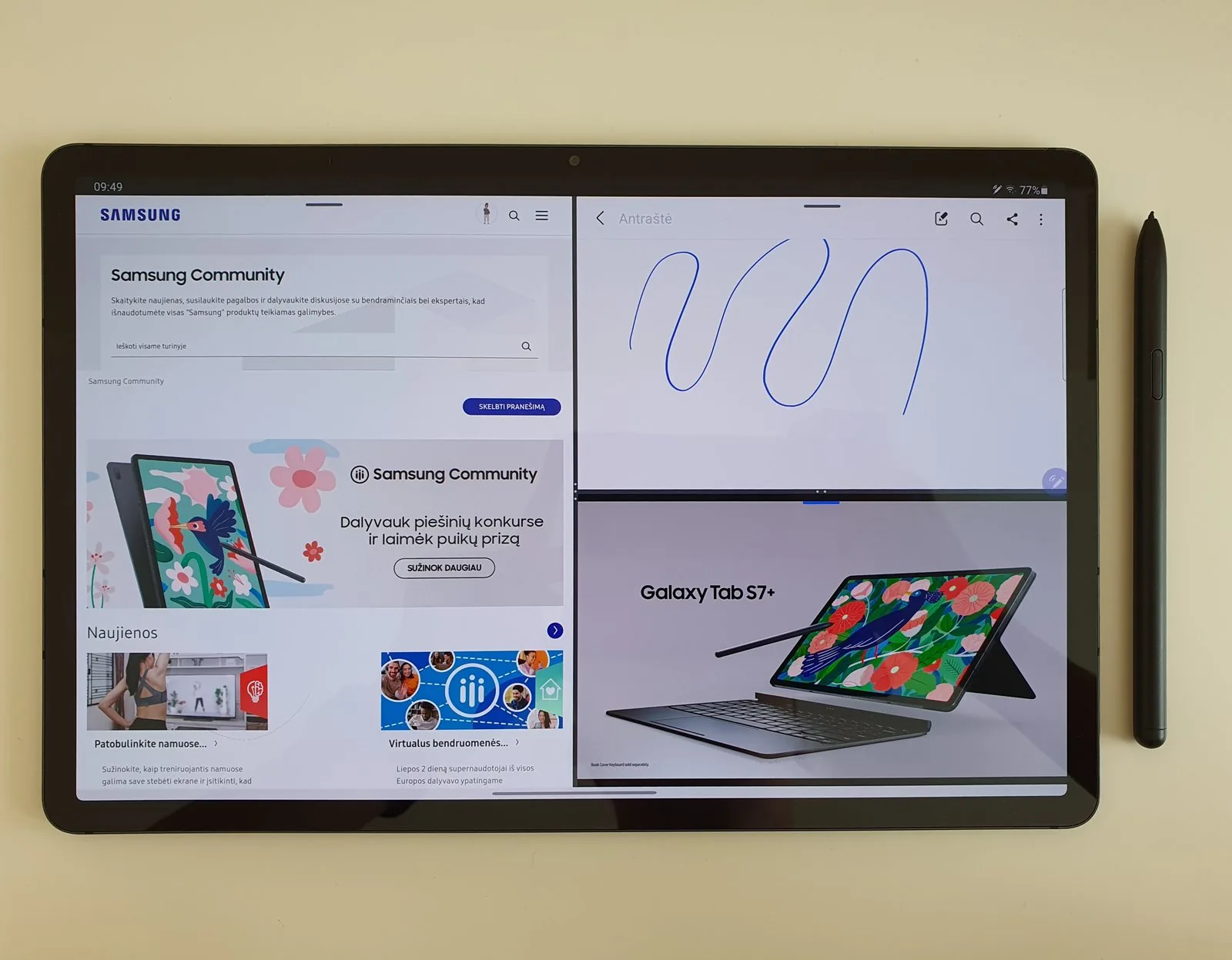 Galaxy Tab S7+