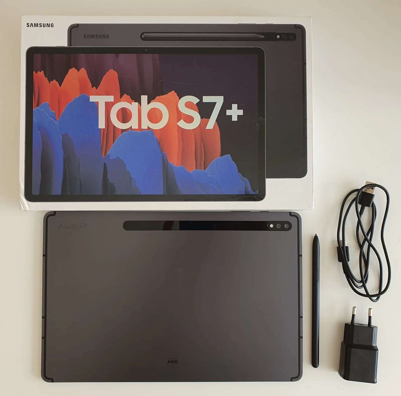 Galaxy Tab S7+ contents